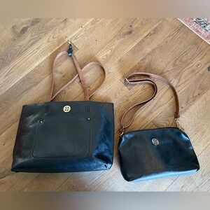 Tory Burch Tote crossbody lot set of 2
